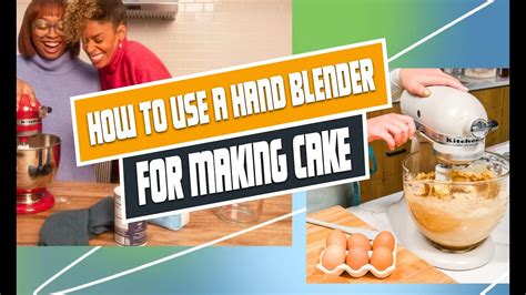 How To Make Cake With Hand Blender