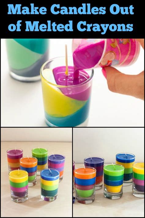 How To Make Candle Using Crayons