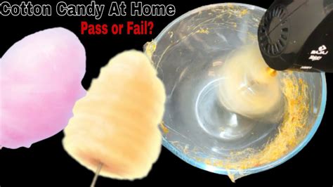 how to make candy floss without a candy floss machine
