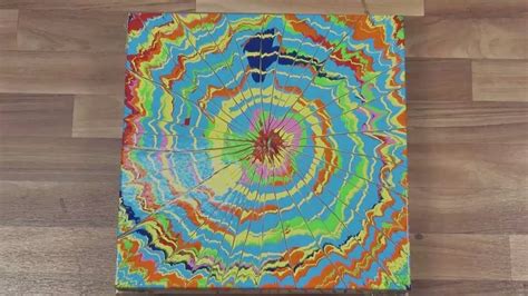 How To Make Canvas Spin Art