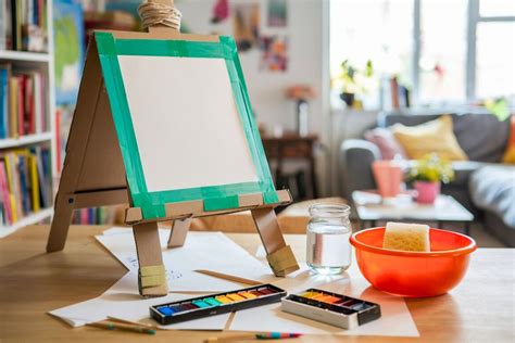 How To Make Canvas With Cardboard