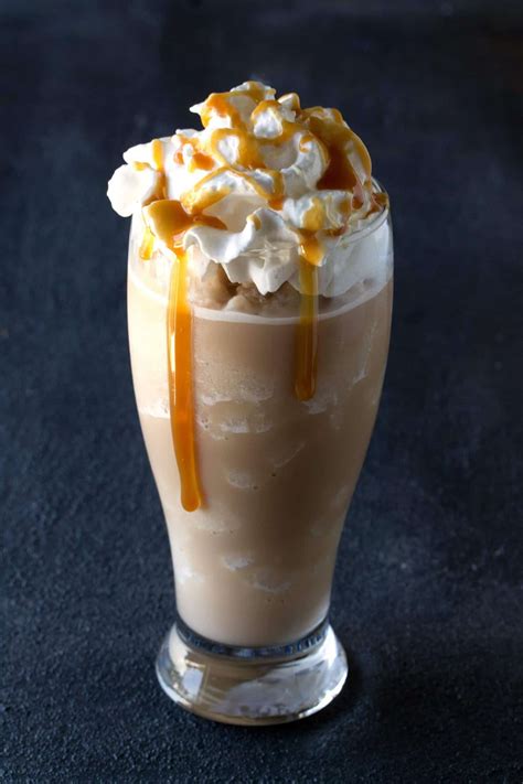 how to make caramel coffee frappe