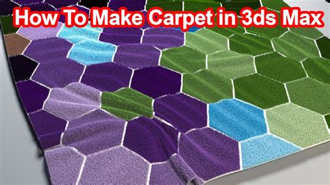 How To Make Carpet In 3Ds Max