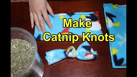 how to make catnip cat toys