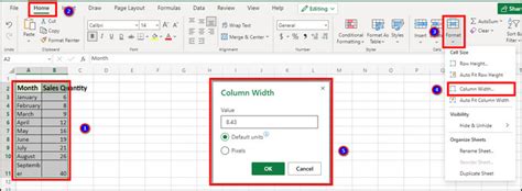 how to make cell width bigger in excel
