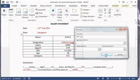 How To Make Certain Fields Editable In Word