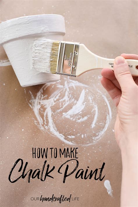 How to Make Chalk Paint Easiest Recipe EVER West Magnolia Charm