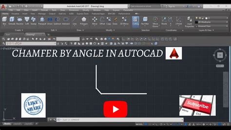 How To Make Chamfer In Autocad