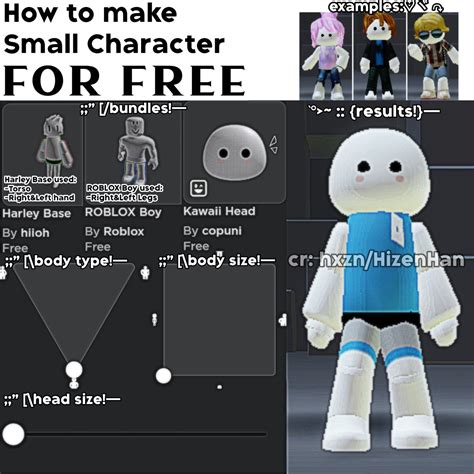 how to make character small in roblox｜TikTok Search