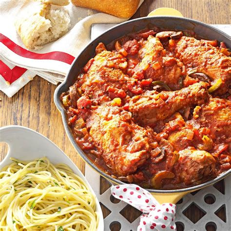 how to make chicken cacciatore easy
