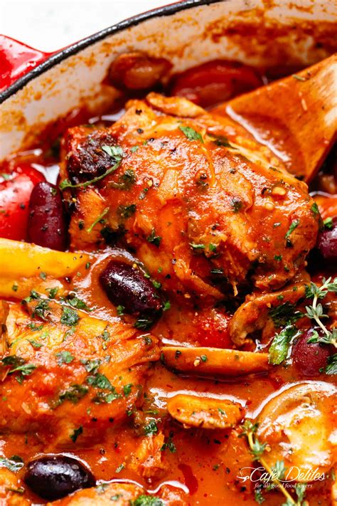 how to make chicken cacciatore in oven