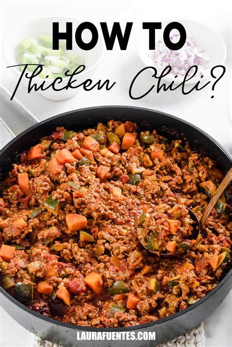 How To Make Chili Thicker Without Tomato Paste