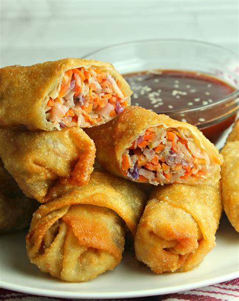 how to make chinese egg rolls recipe