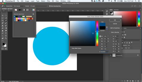 how to make circle in photoshop cs6