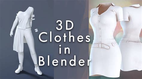 how to make clothes in blender