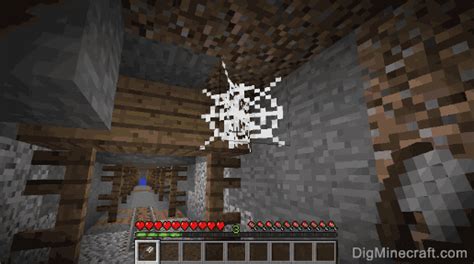 how to make cobweb decorations in minecraft