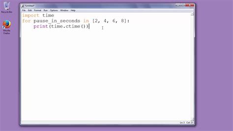 how to make code pause in python