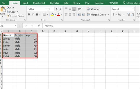how to make column lines visible in excel