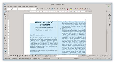 How To Make Columns In Libreoffice Writer