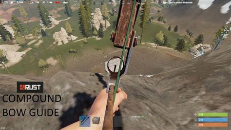 how to make compound bow rust