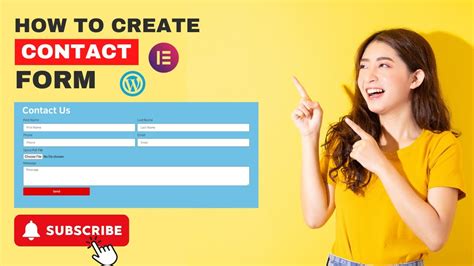 how to make contact form in wordpress elementor
