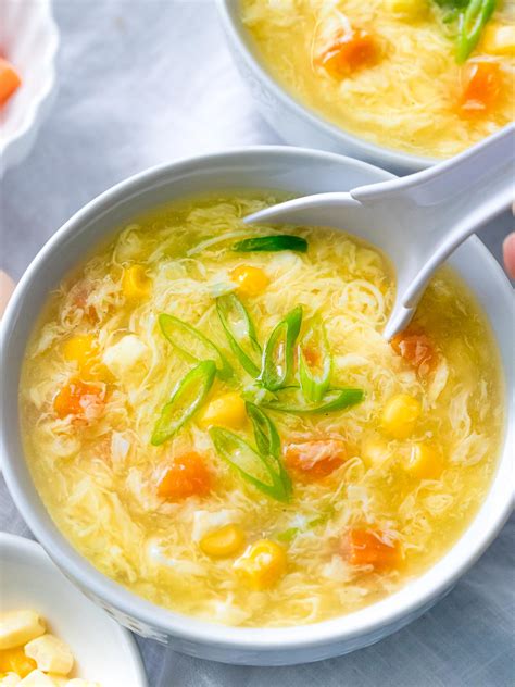 how to make corn soup with egg