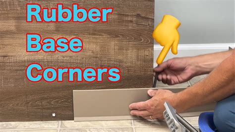 How To Make Corners With Cove Base