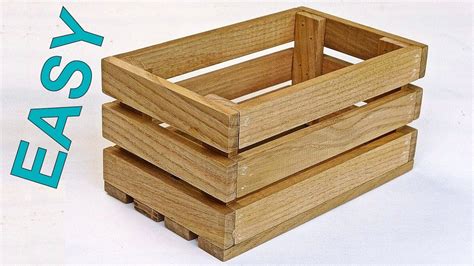 How To Make Crate Storage Box