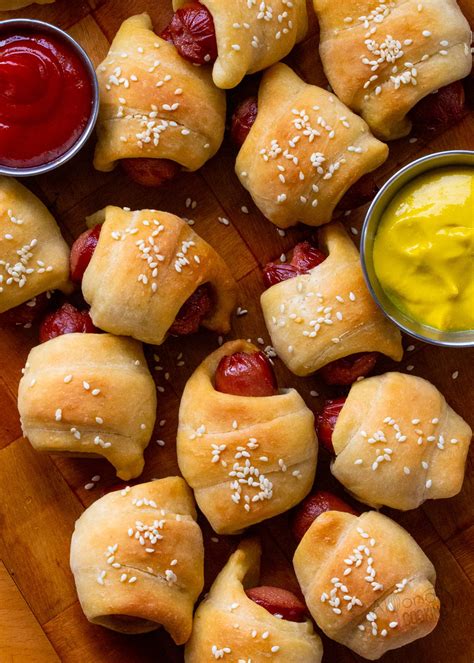Easy Lit'l Smokies & Crescent Roll Pigs in a Blanket ⋆ The Quiet Grove