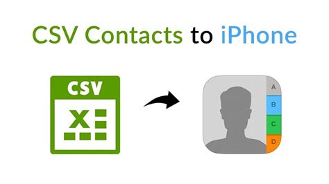 How To Make Csv File Of Contacts In Iphone