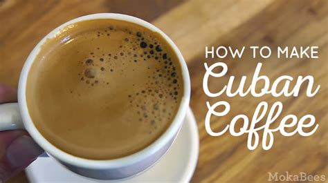 how to make cuban coffee