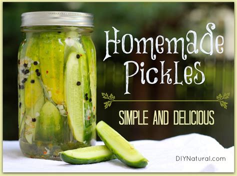 how to make cucumber into pickles