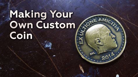 how to make custom coins at home