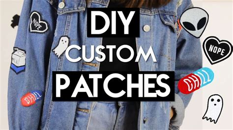 how to make custom jacket patches
