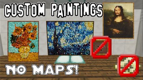 How To Make Custom Paintings Minecraft Java