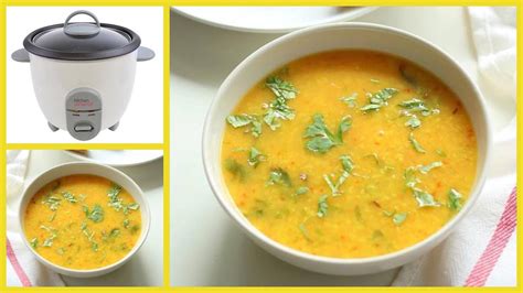 How To Make Dal Using Rice Cooker