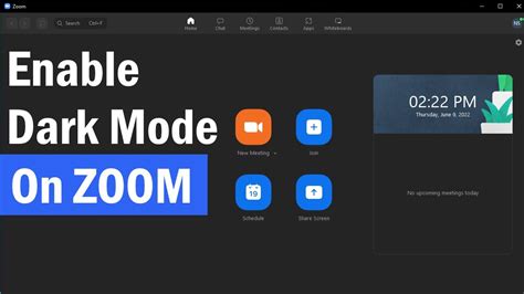 How To Make Dark Mode In Zoom