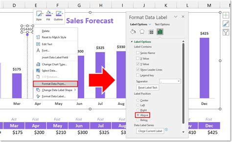 How To Make Data Labels Vertical In Excel