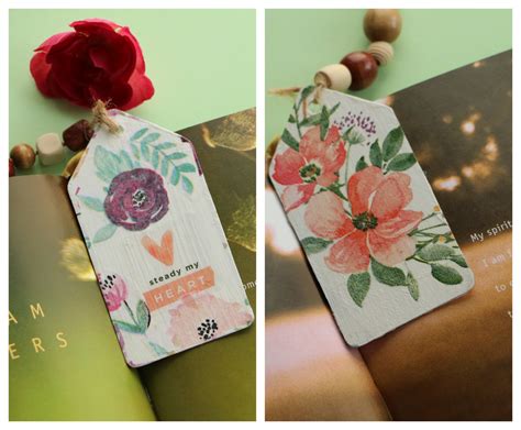 How To Make Decoupage Bookmarks