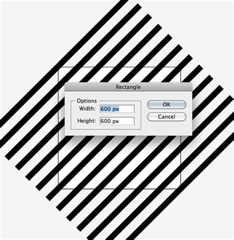 how to make diagonal pattern in illustrator