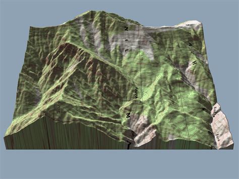 how to make digital terrain model