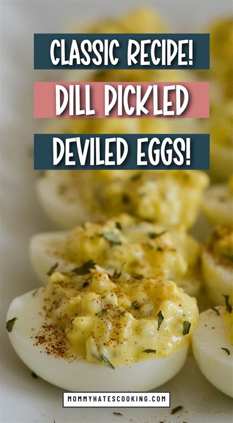 How To Make Dill Deviled Eggs