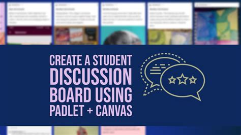 How To Make Discussion Board Visible To Students In Canvas