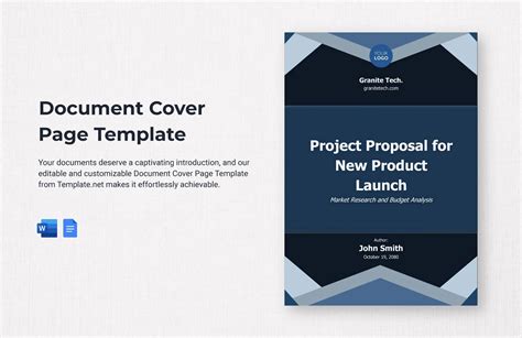 How To Make Document Cover Page