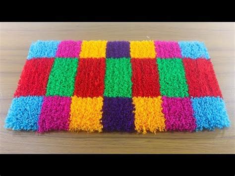 How To Make Door Mats Using Thread