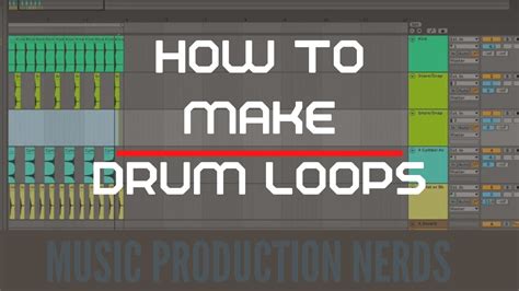how to make drum loops in ableton