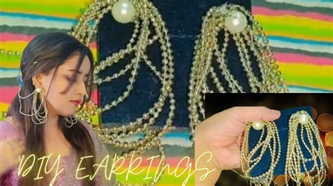 How To Make Earrings With Waste Material