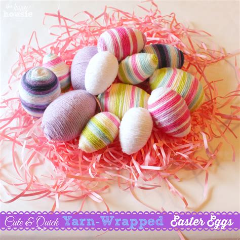 How To Make Easter Eggs With Yarn
