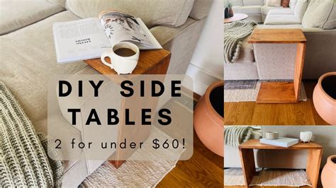 how to make easy side table