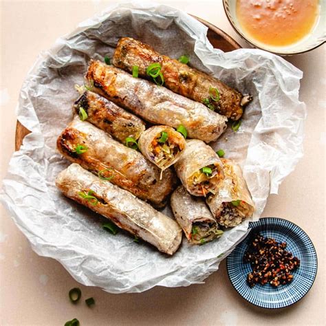 How To Make Egg Roll With Rice Paper